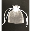 Organza Bags White (10) 3" x 4" 
